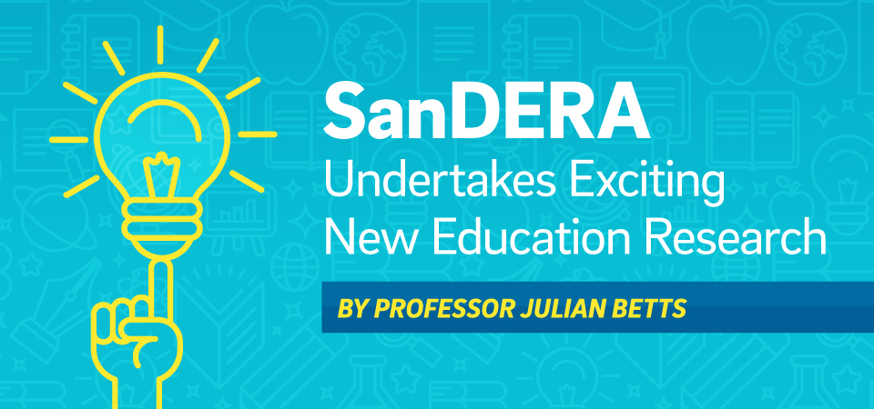 The San Diego Education Research Alliance at UCSD UC San Diego undertakes exciting new education research